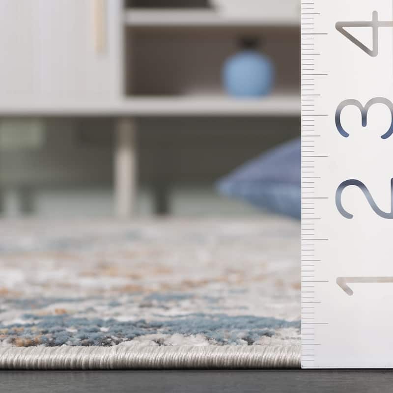 SAFAVIEH Rana Giovina Modern Contemporary Rug - 6'7" Round