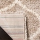 preview thumbnail 28 of 122, SAFAVIEH Hudson Shag Ogee Trellis 2-inch Thick Area Rug 2'3" x 3'9" - Beige/Ivory