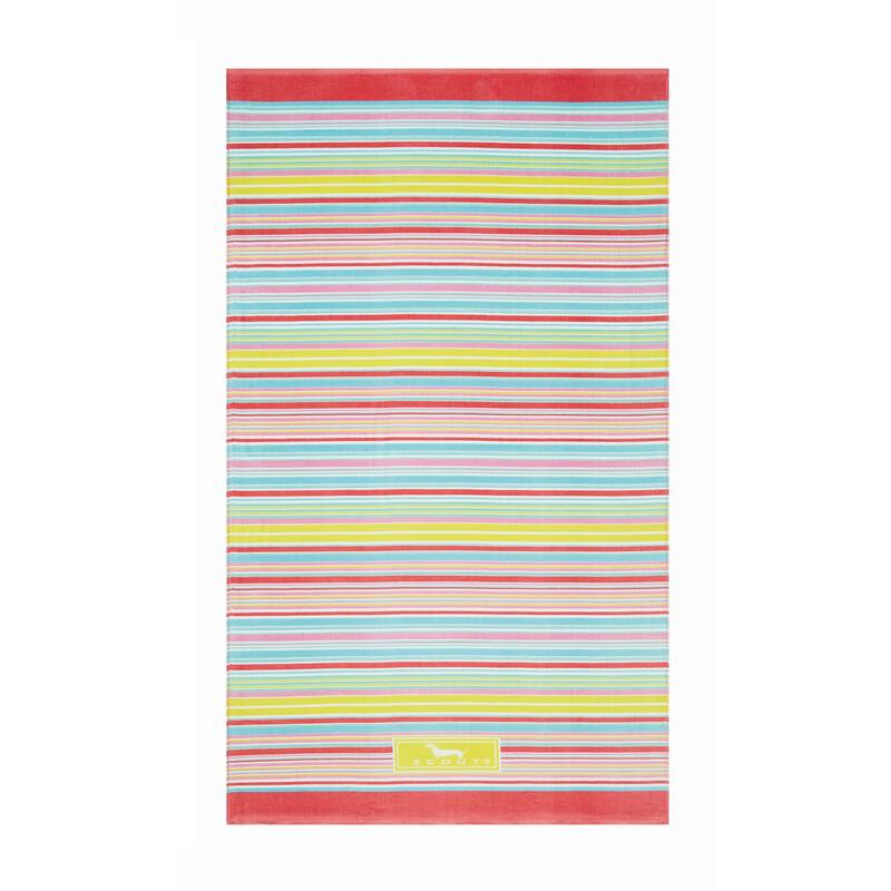 SCOUT Oversized Printed Beach Towel - Ripe Stripe