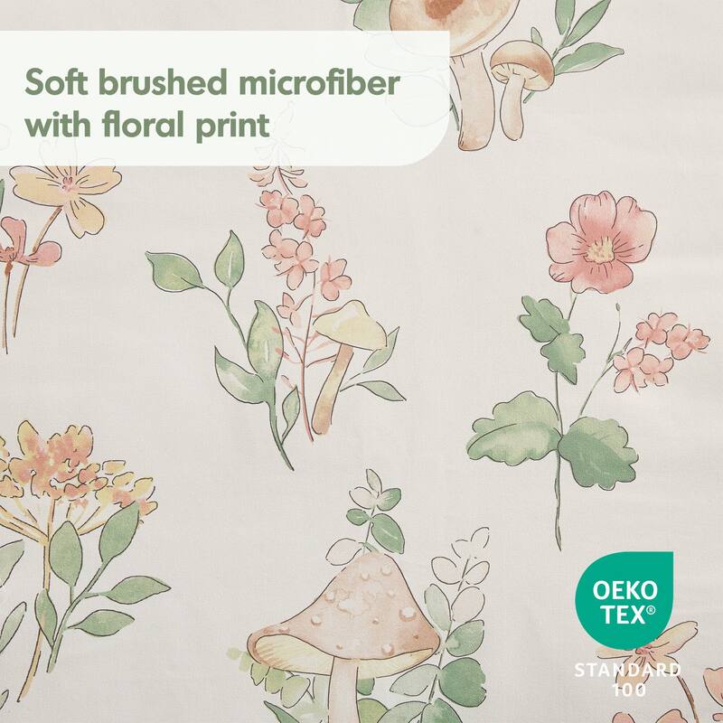 Intelligent Design Brynn Mushroom Garden Comforter Set