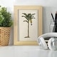 preview thumbnail 24 of 137, UA CH British Palms III -Framed Print w/glass-Cherry Red