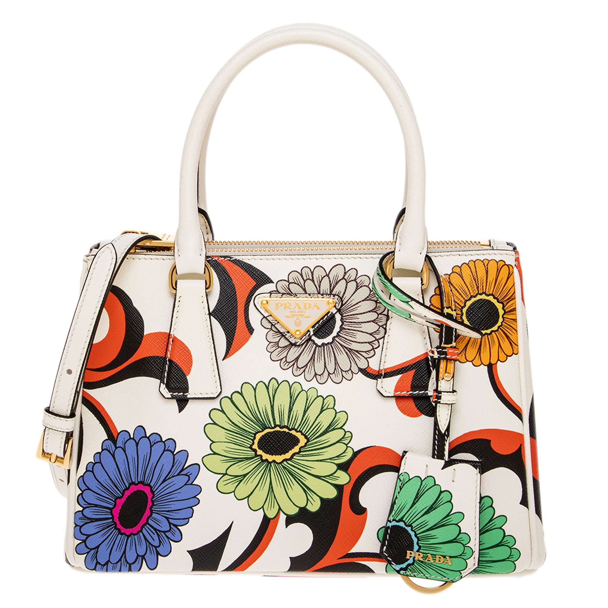 Prada Small Printed Galleria Bag