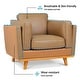preview thumbnail 21 of 43, MCombo Napa Leather Couch, Leather Sofa