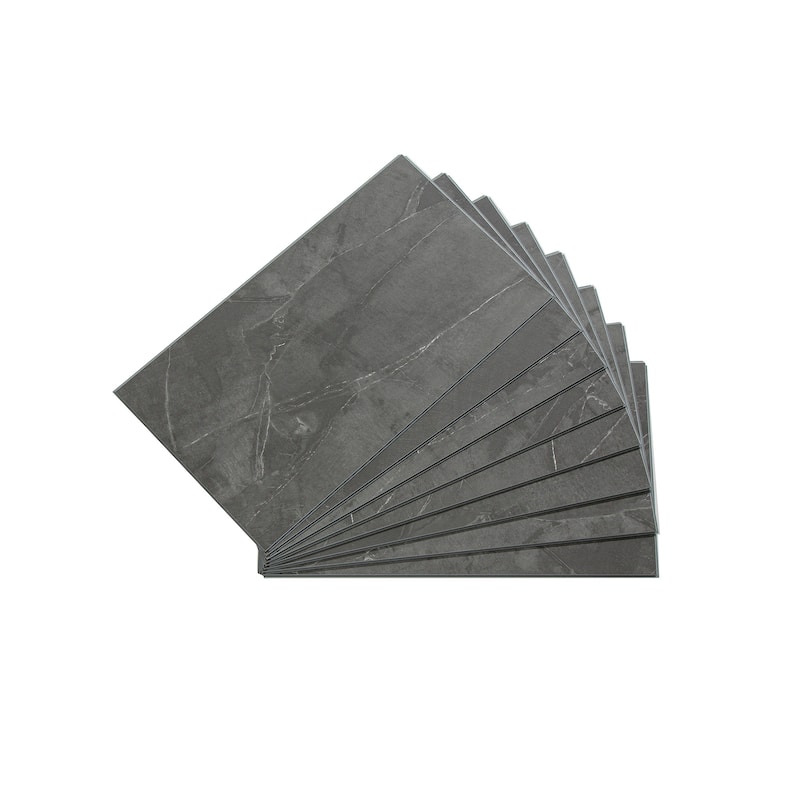 Palisade Vinyl Wall Tile - Cracked Slate - 8 Pack