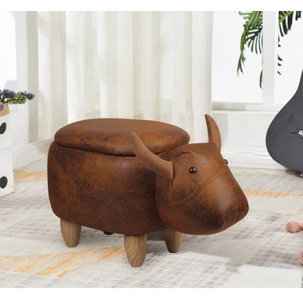 Cow Animal Storage Ottoman,Cute upholstered Footrest/Foot Stool,Kids Ride on Ottoman - Overstock - 33521241 Cow Animal Storage Ottoman,Cute upholstered Footrest/Foot Stool,Kids Ride on Ottoman - Overstock - 33521241