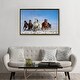 preview thumbnail 8 of 10, iCanvas "Mongolia Horses" by Libby Zhang Framed Canvas Print