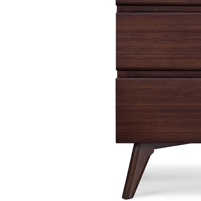 Sarah Five Drawer High Chest, Golden