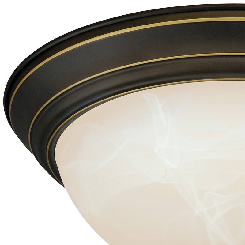 Vaxcel Lighting C0290 Stevens 11" Wide LED Flush Mount Bowl Ceiling
