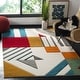 preview thumbnail 6 of 84, SAFAVIEH Hollywood Tatianna Mid-Century Modern Abstract Rug