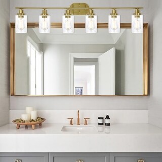 6 Light Classic Wall Light Bathroom Vanity Lighting Fixture
