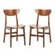 preview thumbnail 55 of 98, SAFAVIEH Lucca Retro Dining Chair (Set of 2) - 17.3" x 20.8" x 33.1"