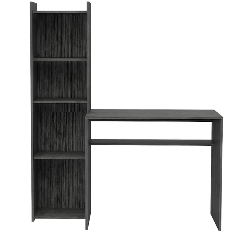 FM Furniture Tulsa computer desk with bookcase