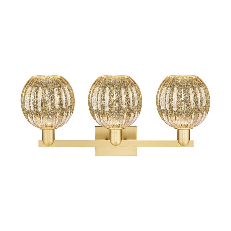 Innovations Lighting Downtown Urban - Preston - 3 Light 26" Globe Shade Bath Vanity Light