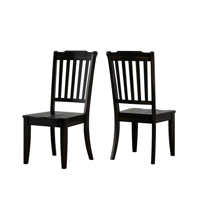 Eleanor Sage Green Farmhouse Trestle Base Slat Back 6-piece Dining Set by iNSPIRE Q Classic - Antique Sage Green Table - Antique Black Chairs and Bench