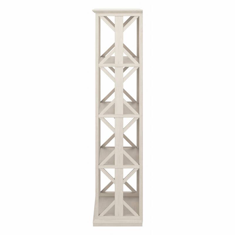 Homestead 4 Shelf Farmhouse Bookcase by Bush Furniture