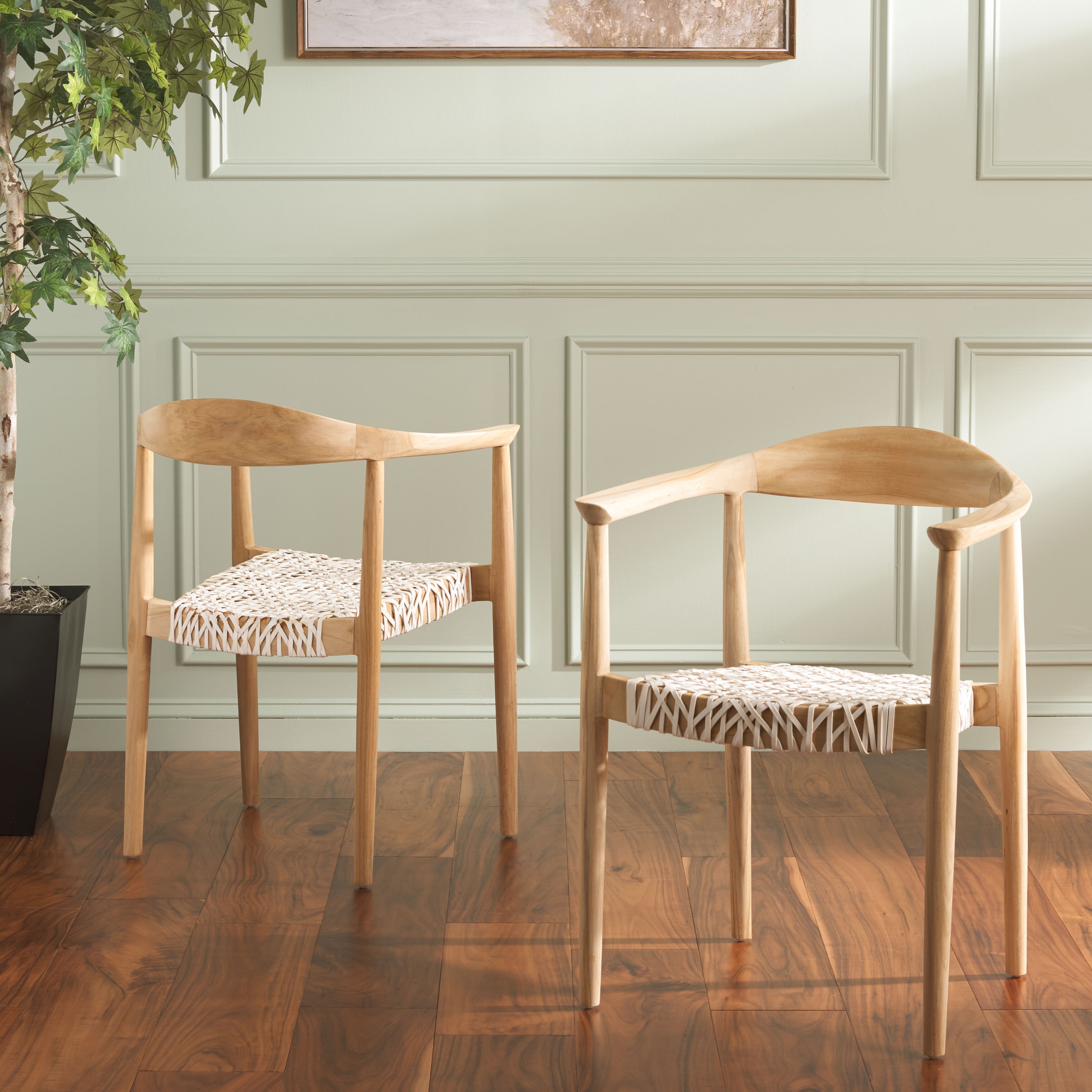Modern Dining Chair Black Velvet Upholstered Dining Chairs
