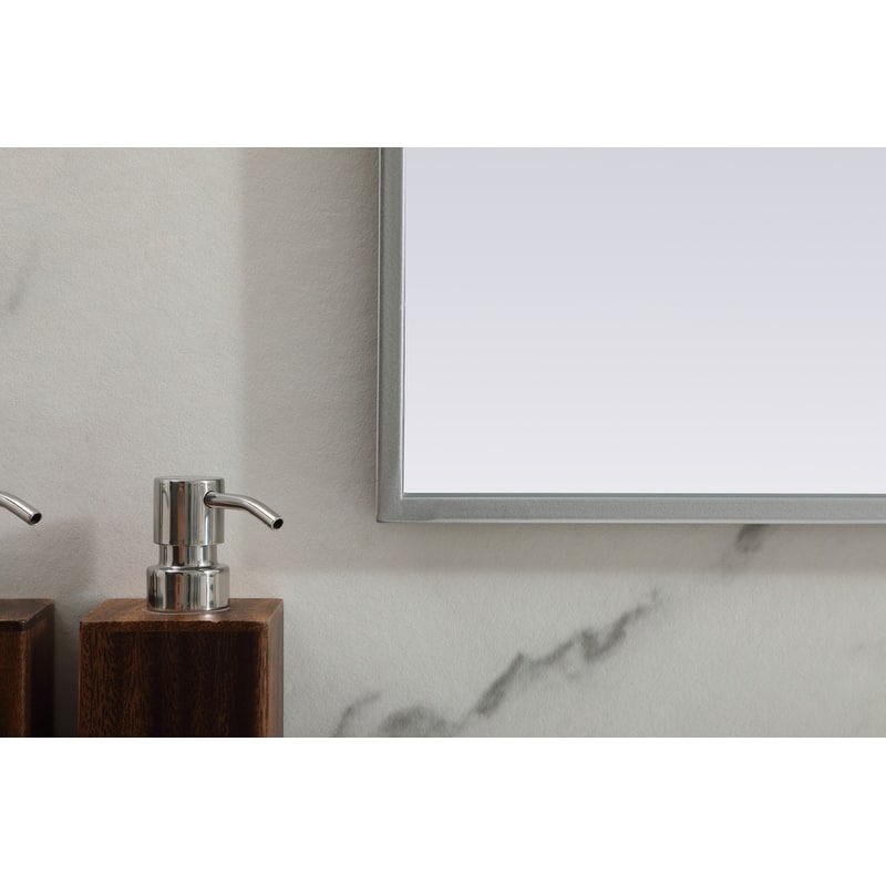 Indigo Home Metal Frame Arch Mirror 42x34 Inch