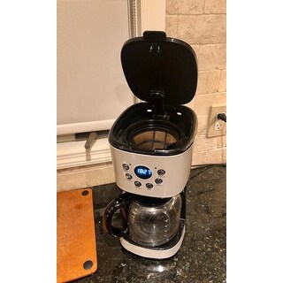 12-Cup Programmable Coffee Maker 