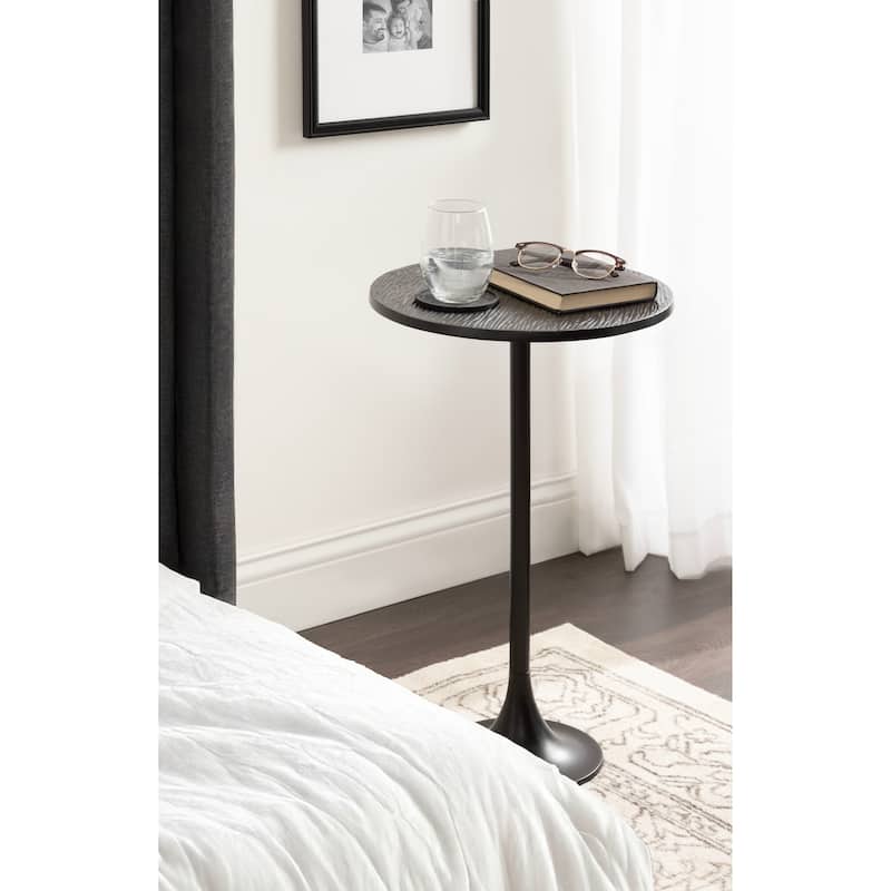 Kate and Laurel Baronet Round Metal Table