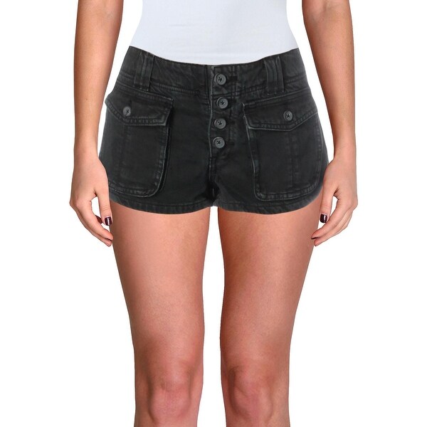 Womens low rise cargo shorts Sale