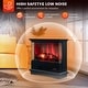 Freestanding Electric Fireplace 1400w Remote Control Timing Function 