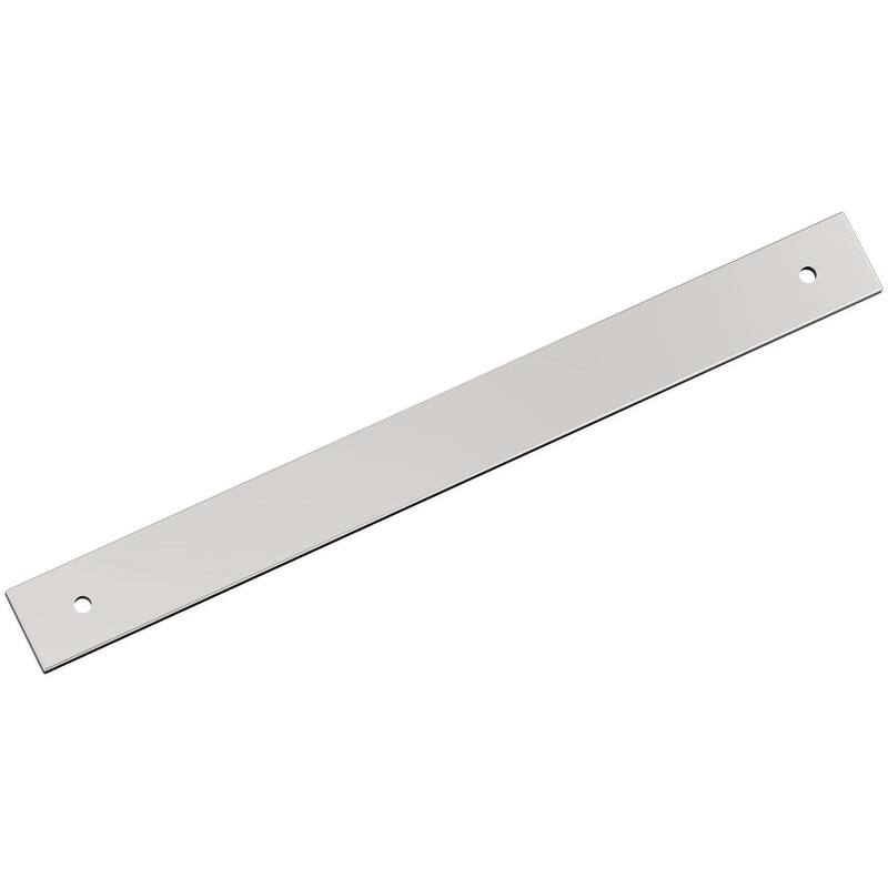 Amerock BP37766 Ladera 10-3/16" Backplate for 8-13/16" Center to - Polished Nickel