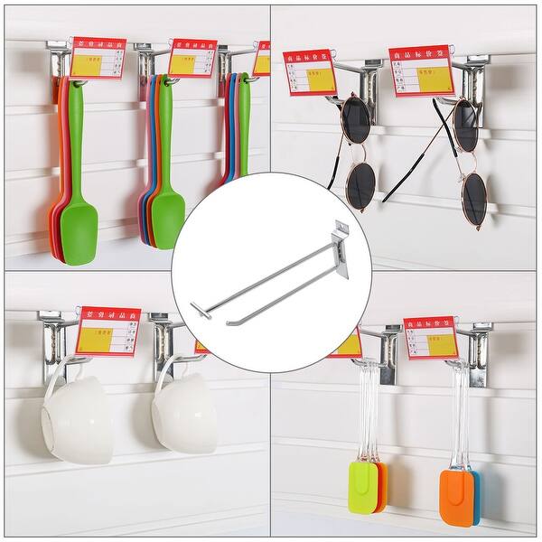 Shop Metal Slat Wall Bracket Pegboard Display Panel Hook For