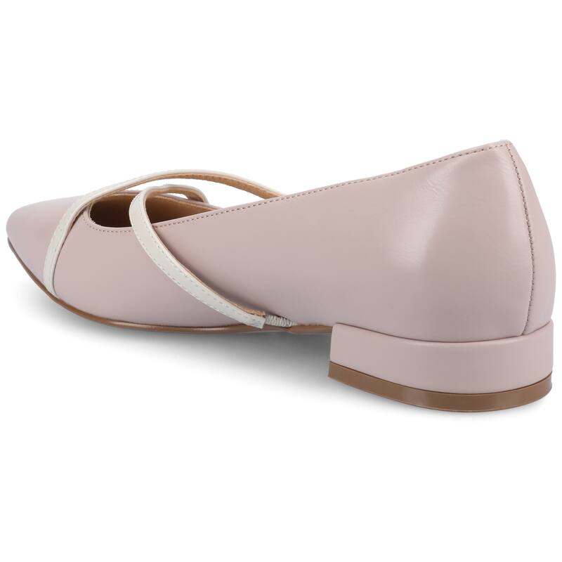 Journee Women's Camby Medium and Wide Width Dress Flats