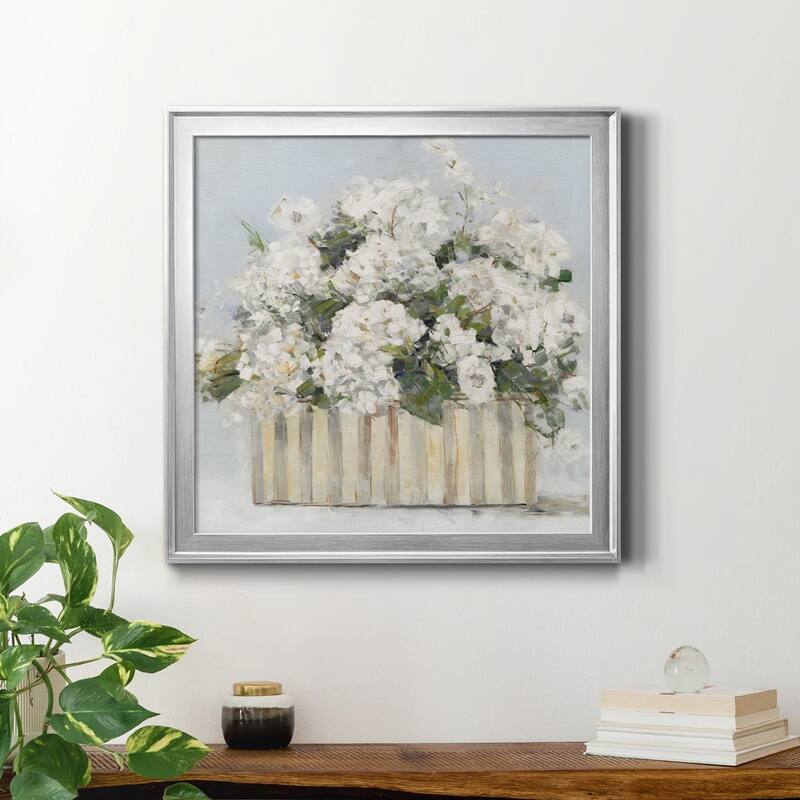 Sweet Hydrangeas-Premium Framed Canvas - Ready to Hang