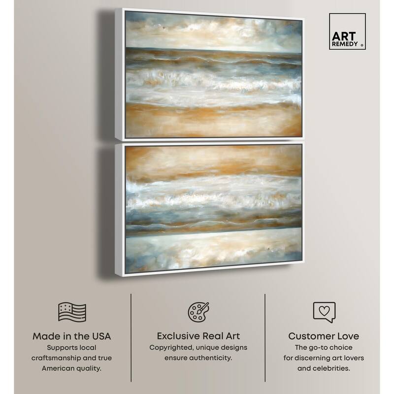 Pulse of the Storm I Canvas by Art Remedy