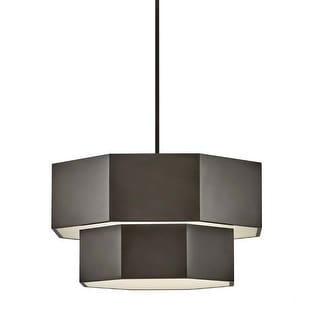 Hinkley Lighting 46994 Facet 7 Light 23" Wide Waterfall Chandelier