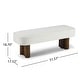preview thumbnail 47 of 68, Christopher Knight Home - Modern Upholstered Dining Bench with Padded Seating