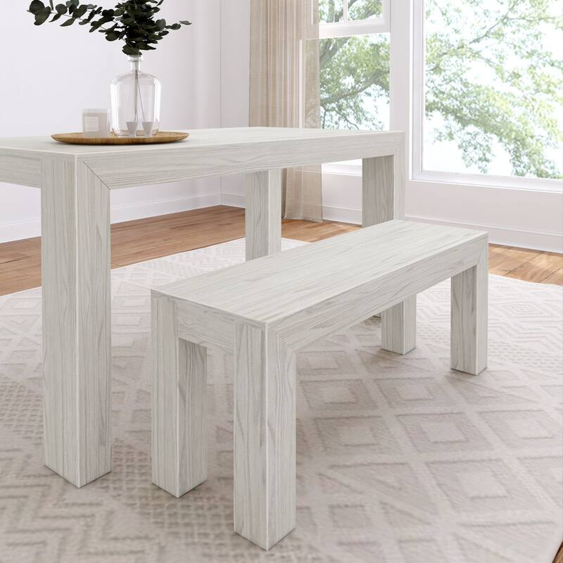 Plank and Beam Modern Dining Bench for 60" Table - 49"