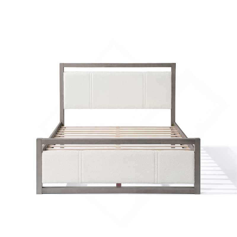 Exquisite Bed with Graceful Lines and Supreme Comfort