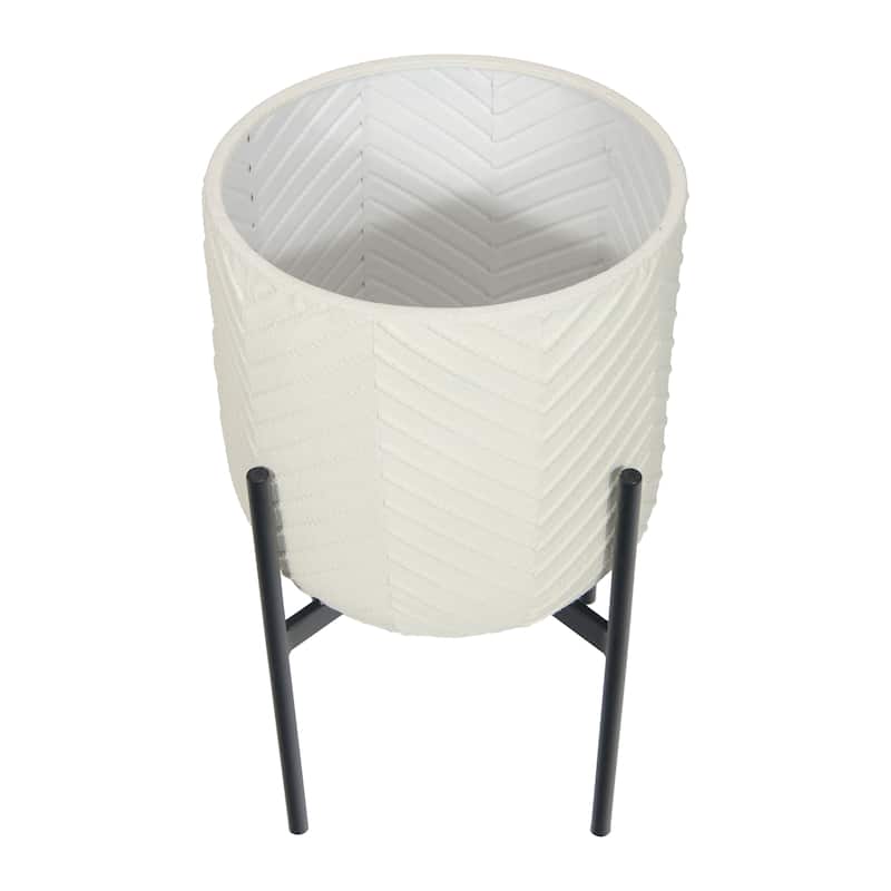 Metal Planter with Stand