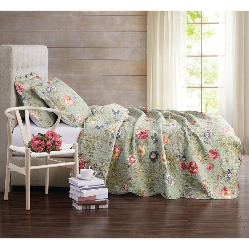 'Eden's Garden' 3-piece Quilt Set