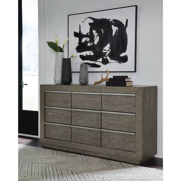 Signature Design by Ashley Anibecca Weathered Grey Dresser - Bed Bath &  Beyond - 40282764