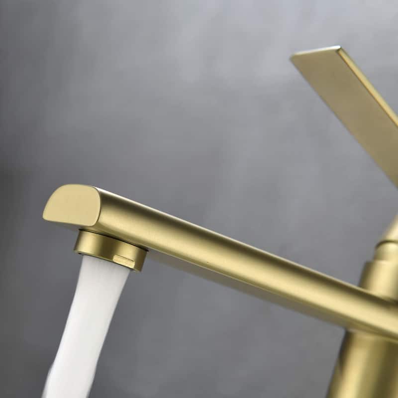 Single Handle Bathroom Sink Faucet One Hole Bathroom Faucets Modern Basin Vanity Taps Without Drain