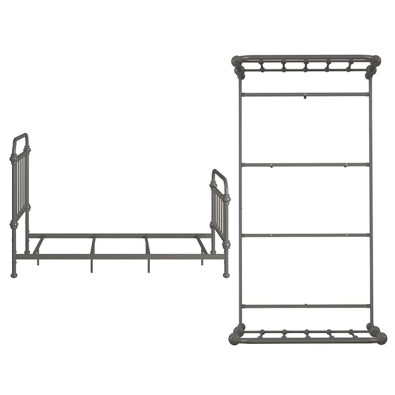 Sigulda Graceful Lines Victorian Metal Bed