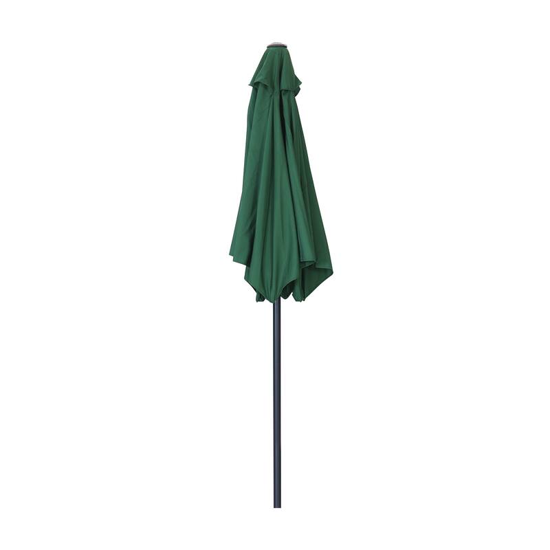 Ainfox 9ft Outdoor Patio Umbrella Multi-color Crank Lift Without Base