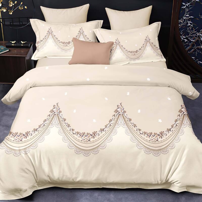 Shatex 3 piece Microfiber Bedding Comforter Set