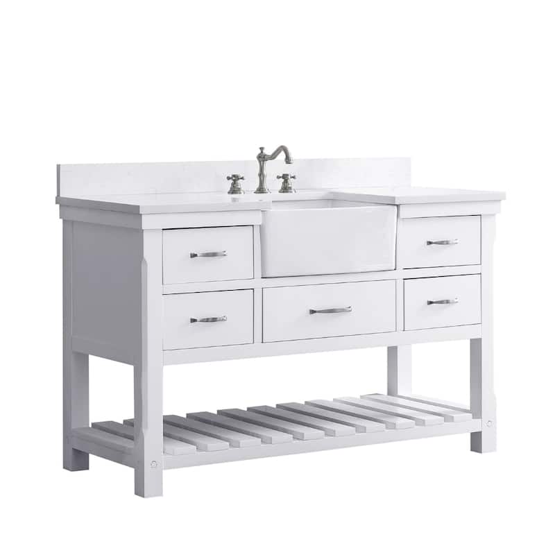 Sudio Design Wesley 54" Single Bathroom Vanity