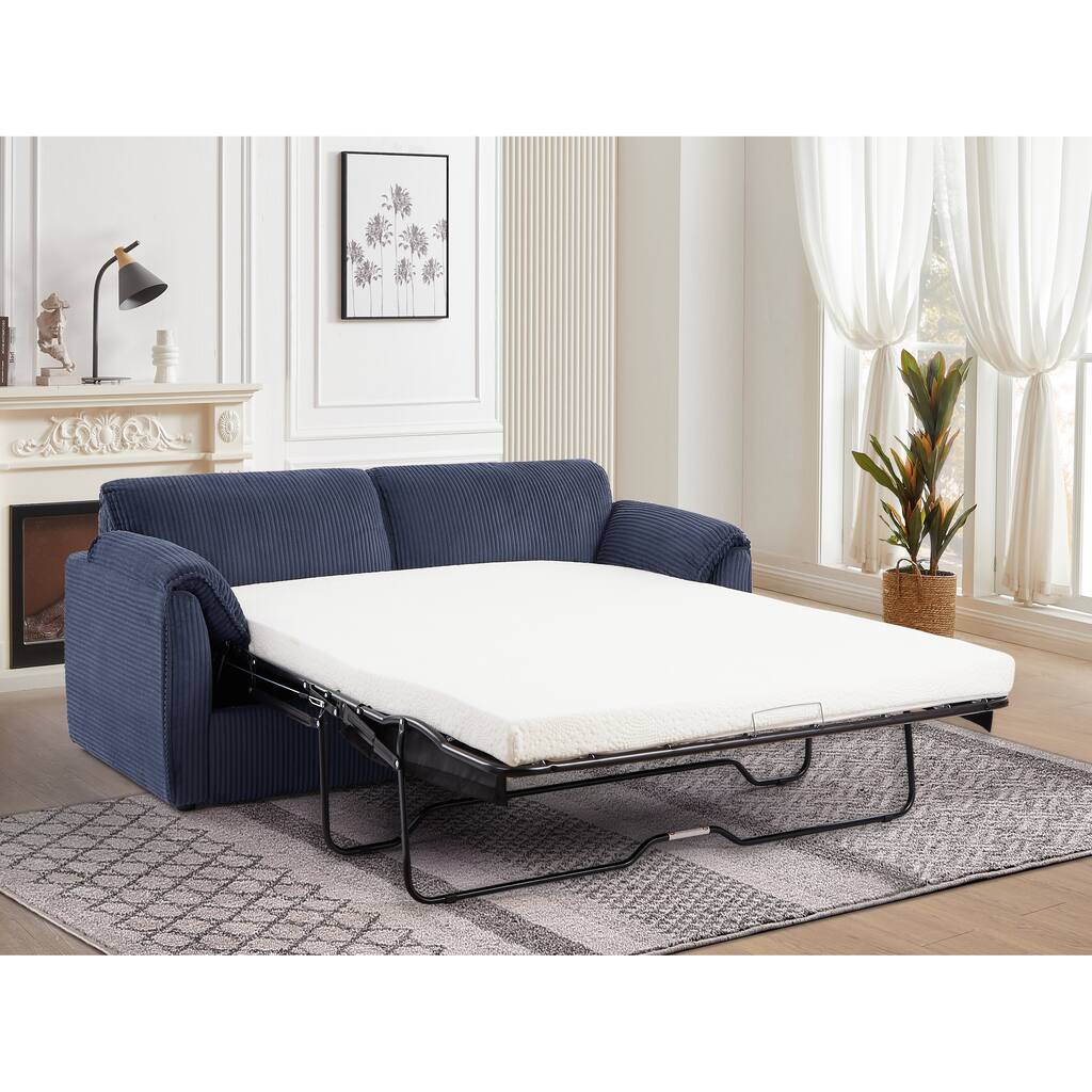 79.13" Multi-Functional Sleeper Pull Out Sofa Bed