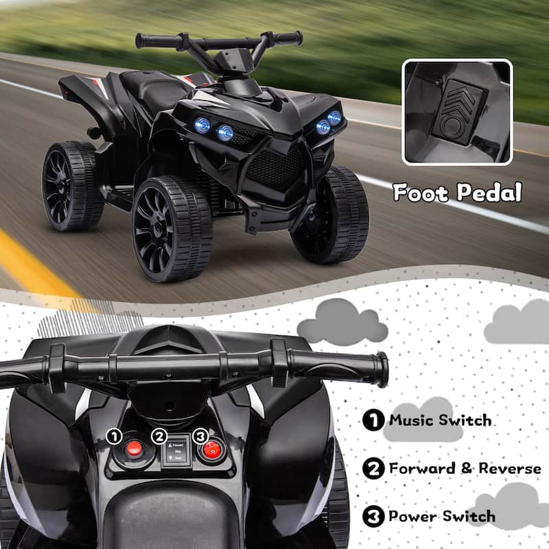 4 Wheeler ATV, Wear-Resistant Wheels