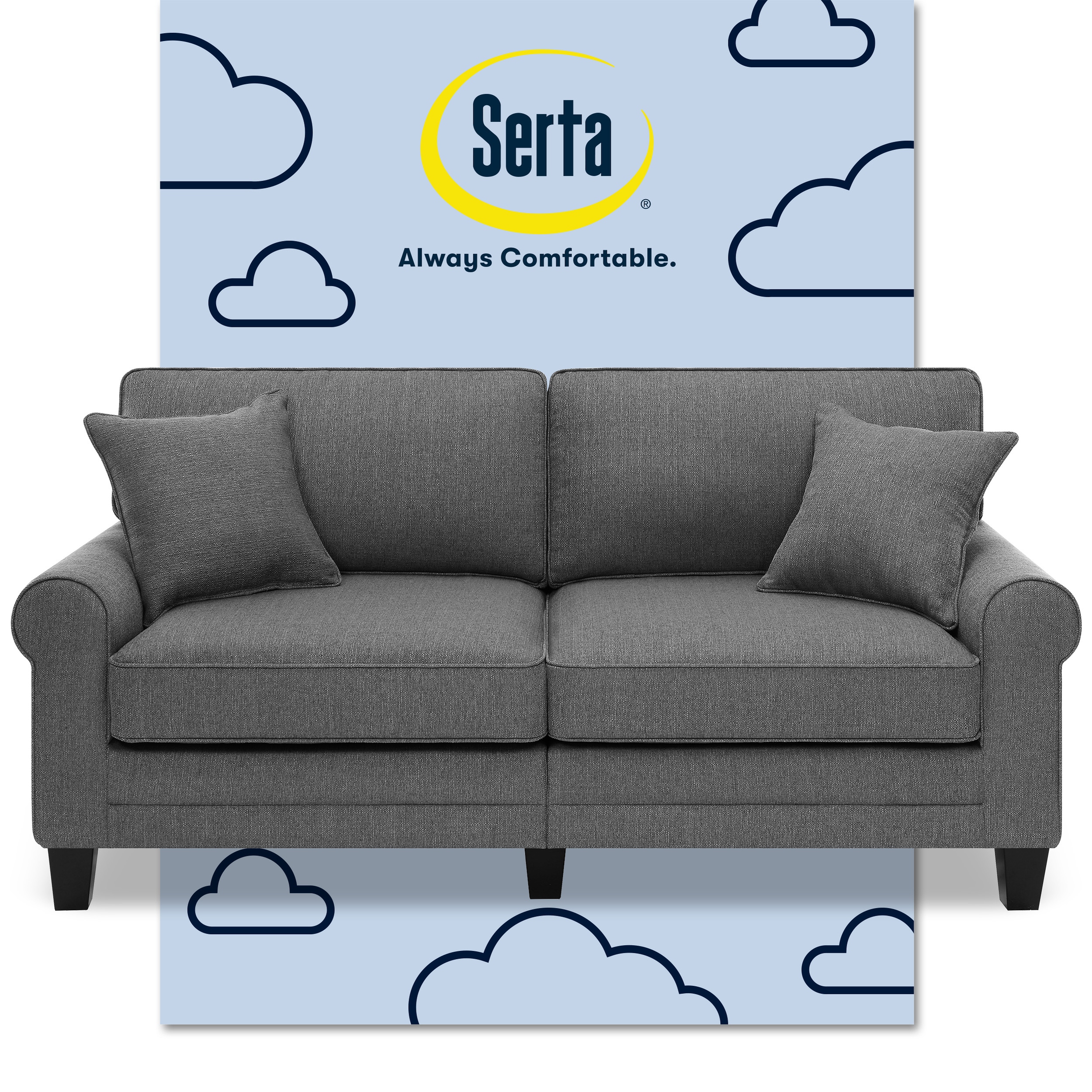 Serta copenhagen deals 78 sofa