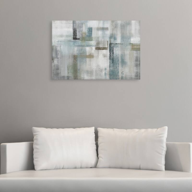 Bits and Pieces Light by Nan Canvas Art Print