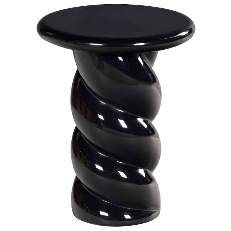 SAFAVIEH Couture Noelly Concrete Accent Table - 14"W x 14"D x 18"H