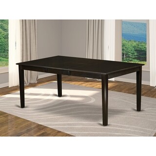 Rectangular Dining Table 72 Inch Extendable - Wooden Kitchen Table with ...