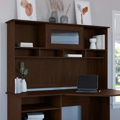 Cabot 60W Hutch by Bush Furniture