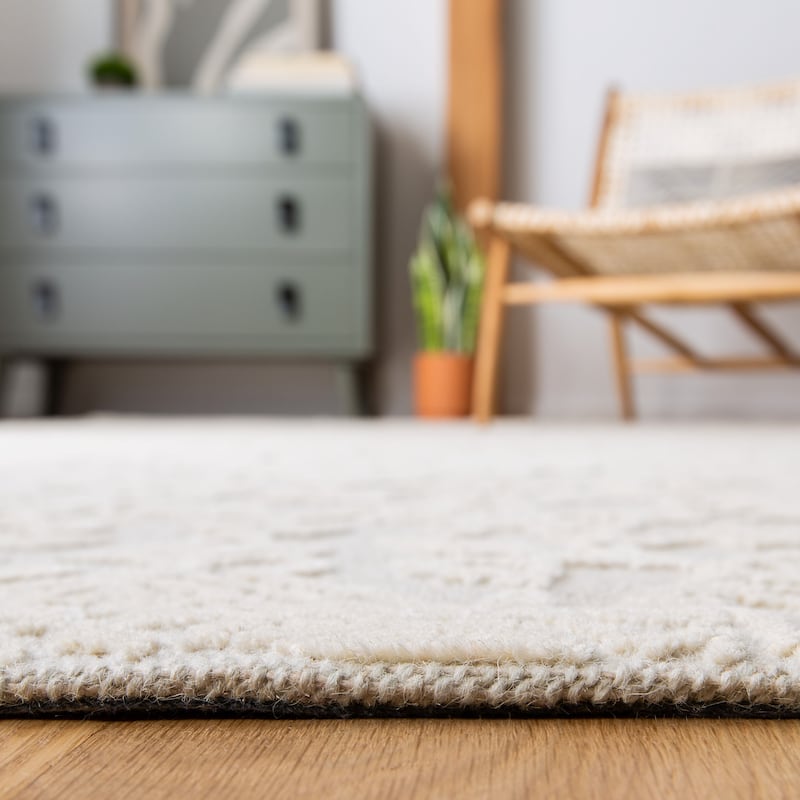 SAFAVIEH Handmade Abstract Eugenija Modern Wool Rug